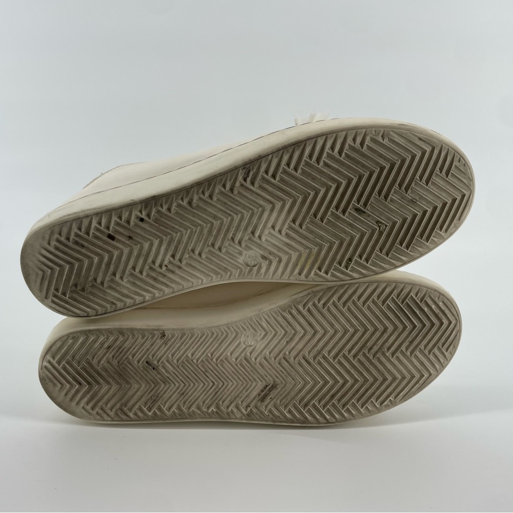 Sezane Cream Sneakers with Bow Detail - Picture 4 of 9